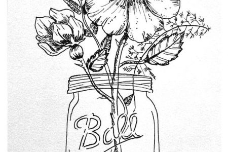 140 dibujos de flores para Colorear - Dibujo imágenes - Colorear flores juegos a4 Colorear flores juegos a4
