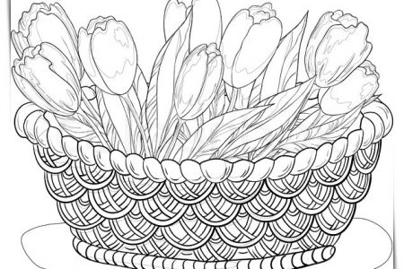 140 dibujos de flores para Colorear - Dibujo imágenes - Colorear flores secas a4 Colorear flores secas a4