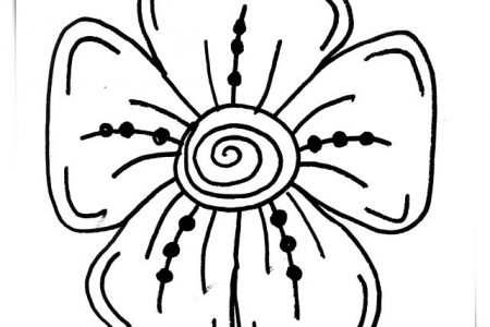 140 dibujos de flores para Colorear - Dibujo imágenes - Dibujos de 3 flores a4 Dibujos de 3 flores a4