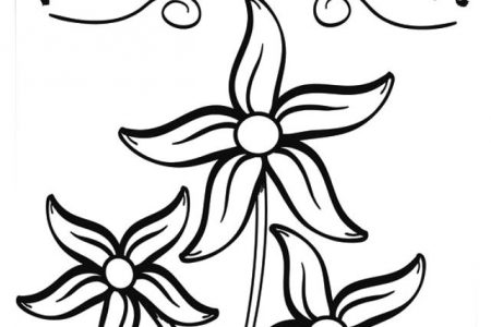 140 dibujos de flores para Colorear - Dibujo imágenes - Dibujos de flores de nochebuena para colorear a4 Dibujos de flores de nochebuena para colorear a4