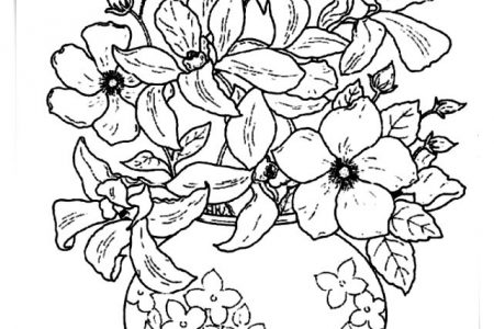 140 dibujos de flores para Colorear - Dibujo imágenes - Dibujos de flores de verdad a4 Dibujos de flores de verdad a4