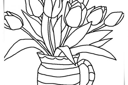 140 dibujos de flores para Colorear - Dibujo imágenes - Dibujos de flores faciles para niños a4 Dibujos de flores faciles para niños a4