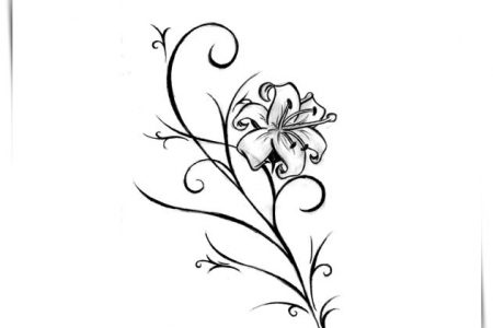 Dibujos de flores para quilting a4