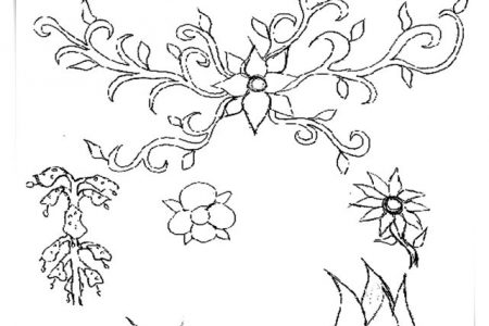 140 dibujos de flores para Colorear - Dibujo imágenes - Dibujos de flores que se puedan imprimir a4 Dibujos de flores que se puedan imprimir a4