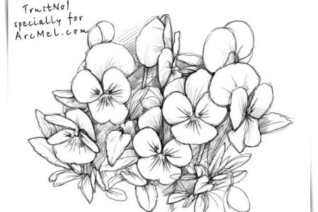 140 dibujos de flores para Colorear - Dibujo imágenes - Dibujos flores antiguas a4 Dibujos flores antiguas a4