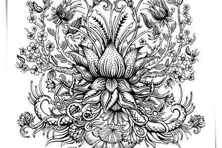 140 dibujos de flores para Colorear - Dibujo imágenes - Dibujos flores infantiles a4 Dibujos flores infantiles a4
