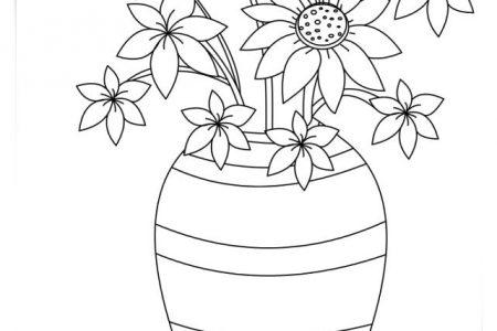 140 dibujos de flores para Colorear - Dibujo imágenes - Dibujos vectorizados flores gratis a4 Dibujos vectorizados flores gratis a4