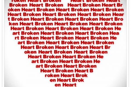 Imagenes de corazones rotos animados para colorear a2