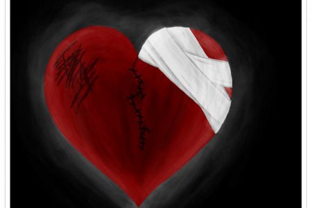 Imagenes de corazones rotos en graffiti a2