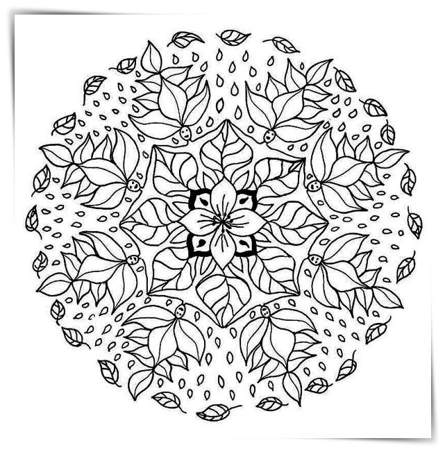 Libro de colorear mandalas a5 - Dibujo imágenes - Libro de colorear mandalas a5 Libro de colorear mandalas a5