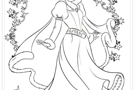 dibujos de princesas disney para colorear e imprimir