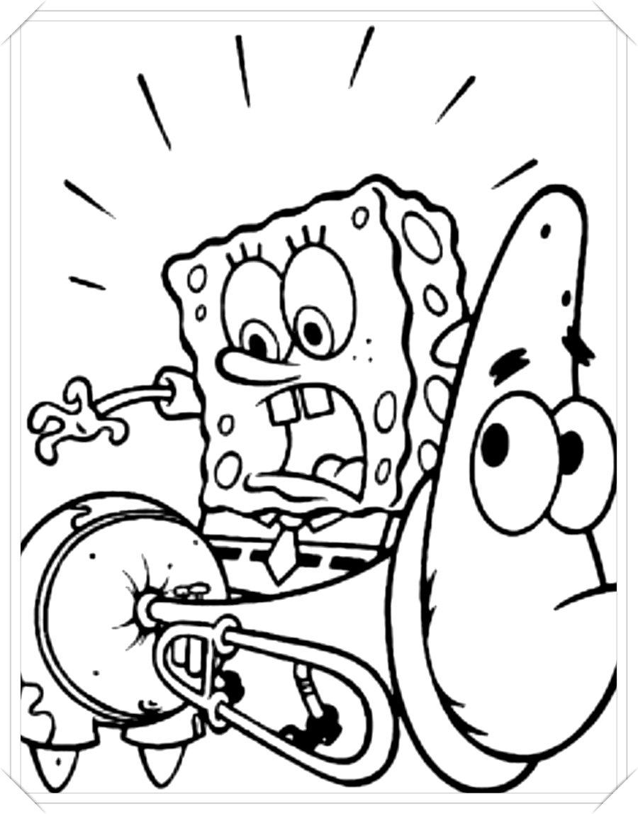 colorear a bob esponja - Dibujo imágenes - colorear a bob esponja colorear a bob esponja