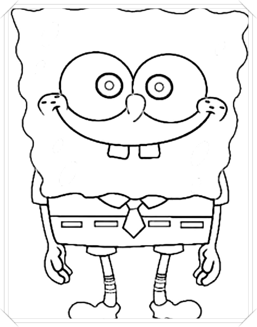 Colorear Bob Esponja Imprimir Dibujo Imágenes