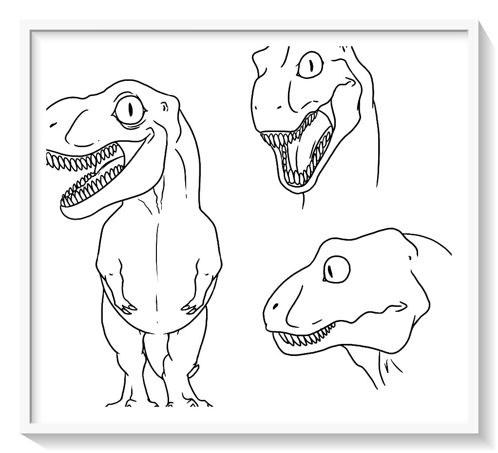 colorear dinosaurios gratis