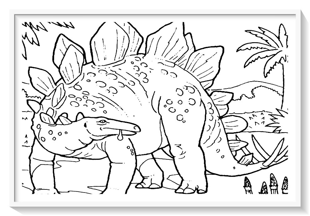 colorear dinosaurios online gratis