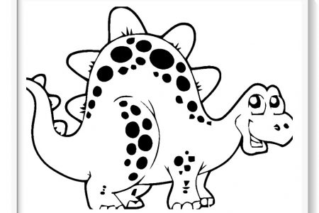dibujos para colorear dinosaurios para imprimir