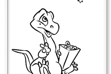 dibujos para colorear dinosaurios para niños