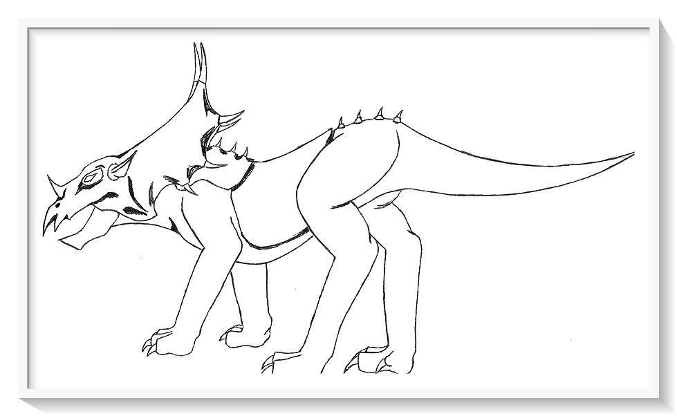 dibujos para colorear sobre dinosaurios