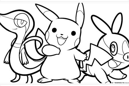 dibujos para imprimir y colorear pokemon