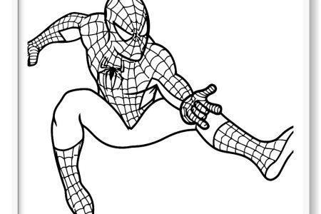 dibujos spiderman para colorear online