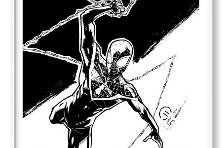 dibujos spiderman para pintar gratis