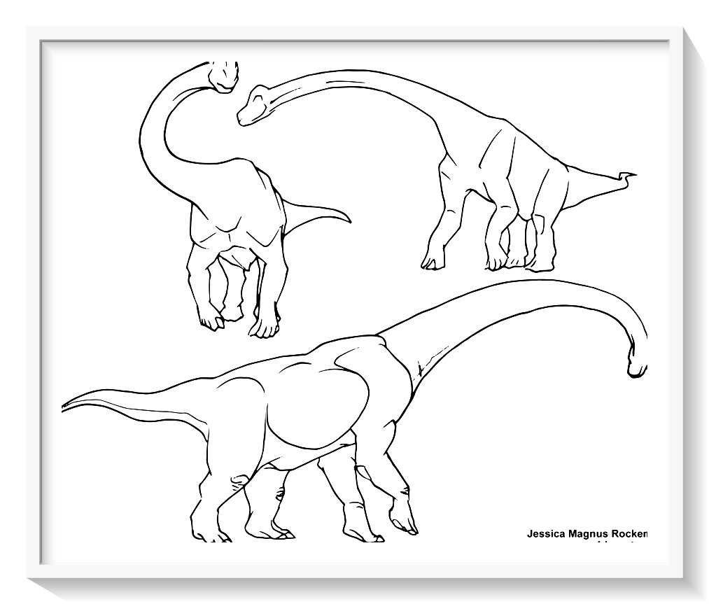 dinosaurios para dibujar