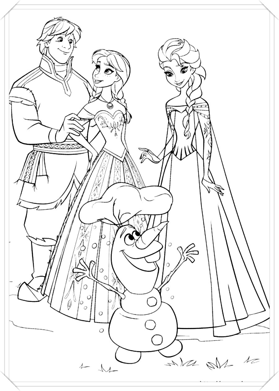 muñecas para colorear frozen - Dibujo imágenes - muñecas para colorear frozen muñecas para colorear frozen