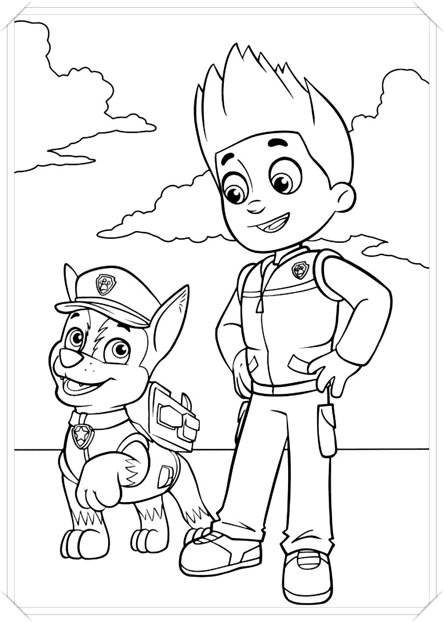 patrulla canina para colorear juegos - Dibujo imágenes - patrulla canina para colorear juegos patrulla canina para colorear juegos