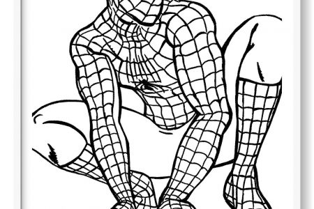 spiderman simbionte para colorear
