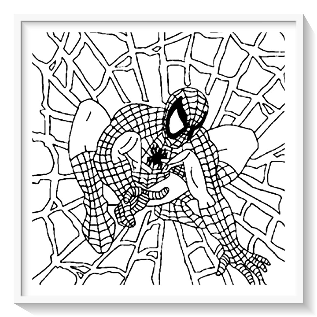 spiderman sin limites para colorear