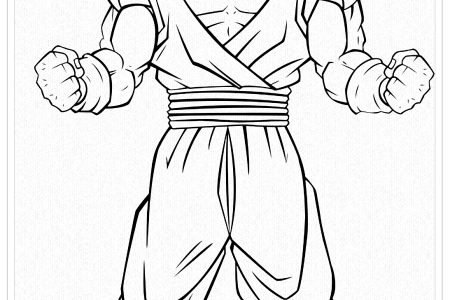 colorear a goku fase 9