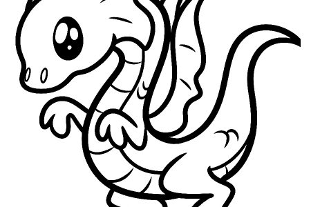 dibujos animados de dragones niños