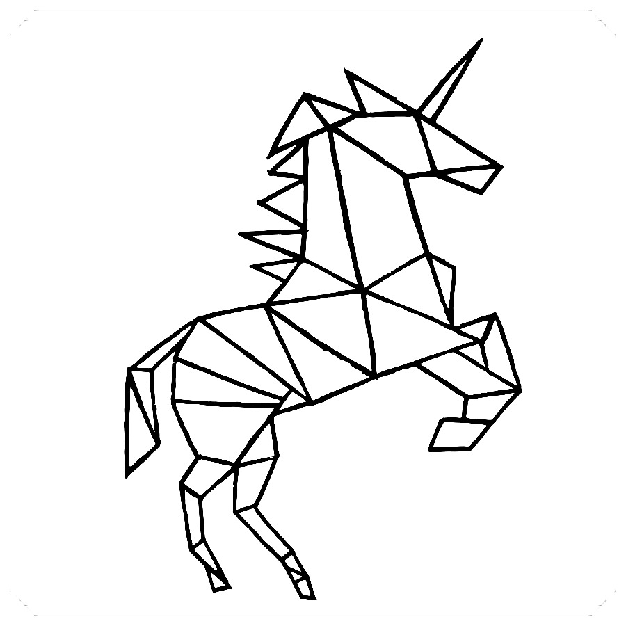 dibujos de colorear unicornios