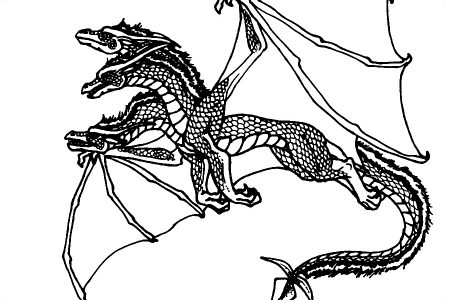 dibujos de dragones realistas