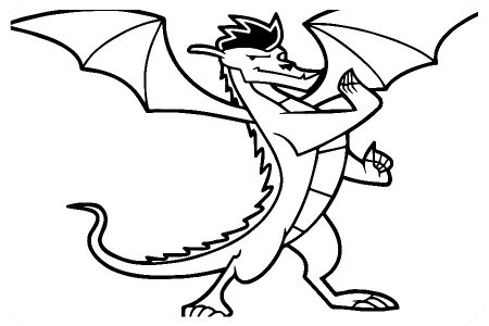 dibujos de dragones shenlong