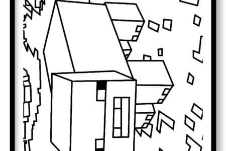 figuras para colorear minecraft