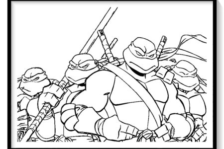 pintar las tortugas ninja