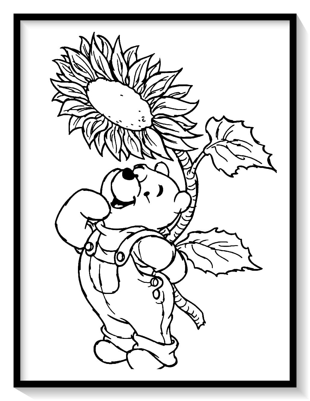 dibujos para colorear winnie de pooh