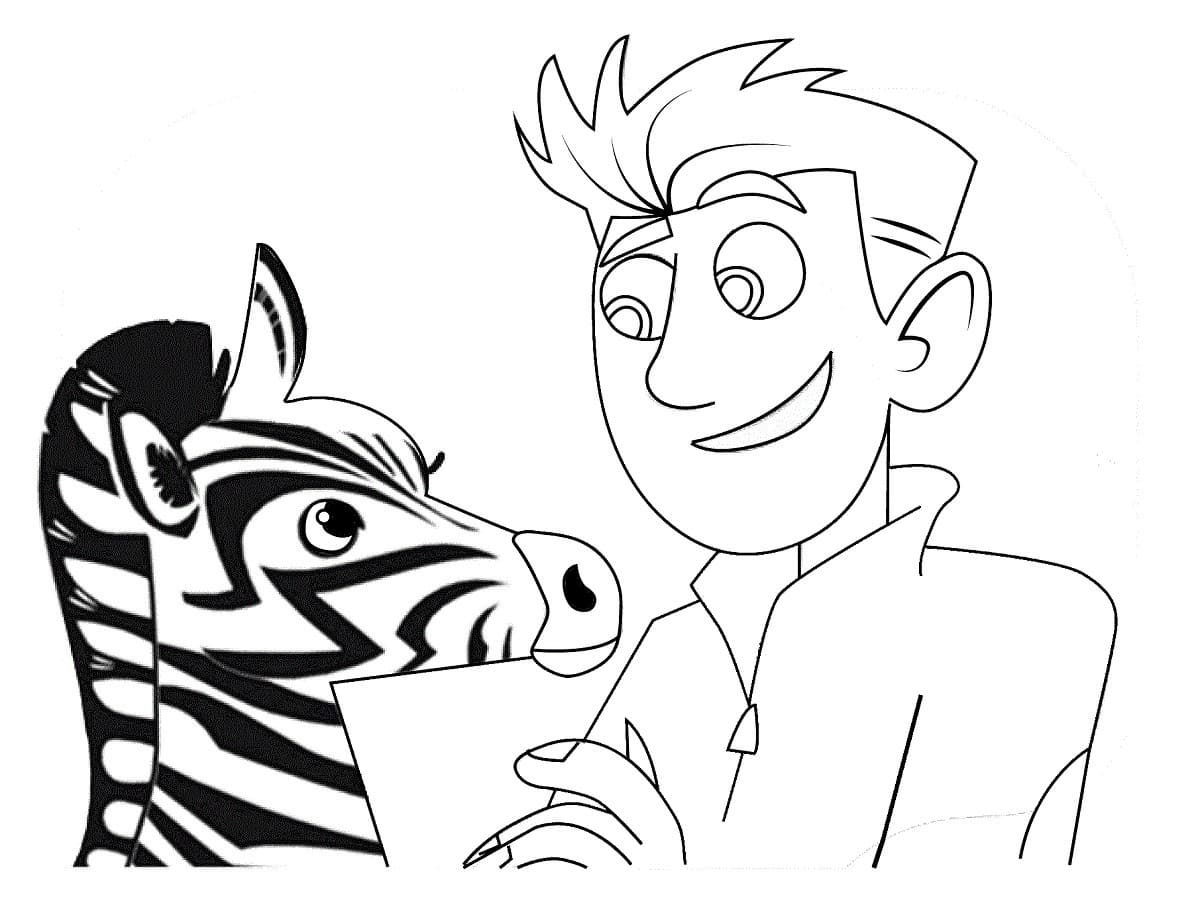 Dibujos de Wild Kratts para Colorear