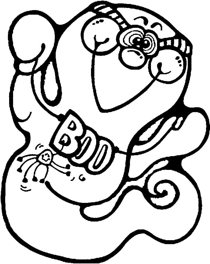 Dibujos de Kawaii Halloween para Colorear