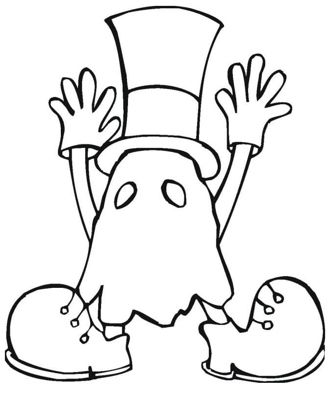 Dibujos de Kawaii Halloween para Colorear