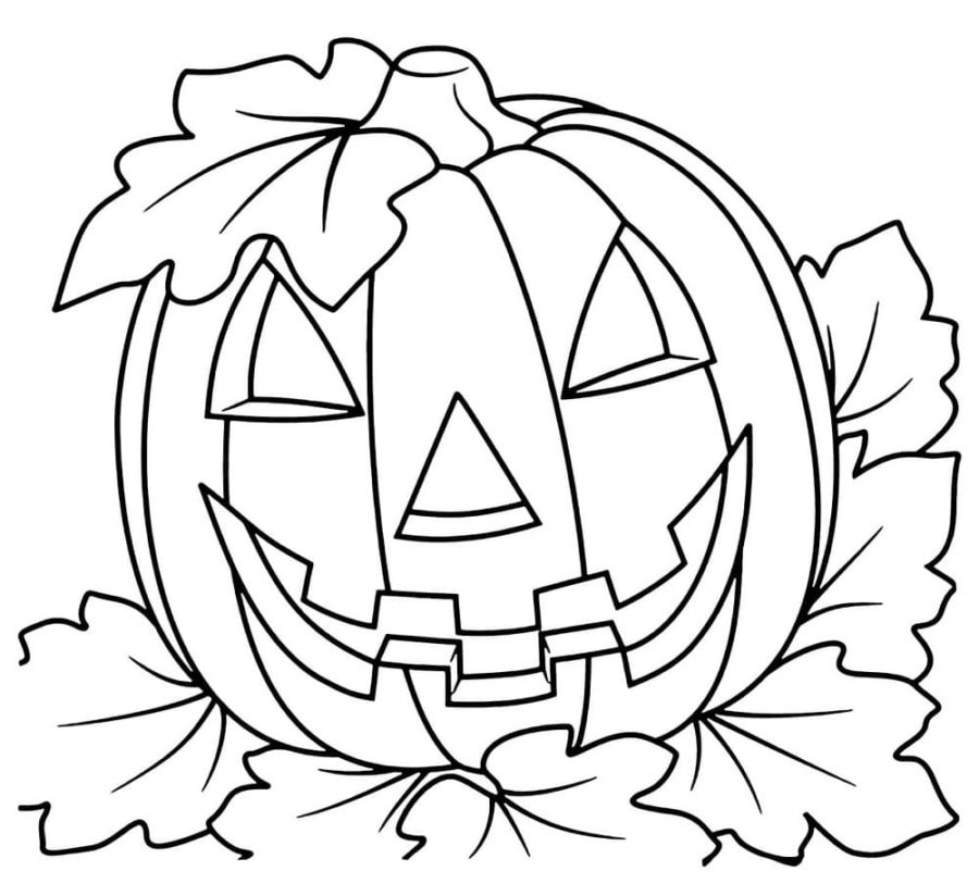 Dibujos de Kawaii Halloween para Colorear