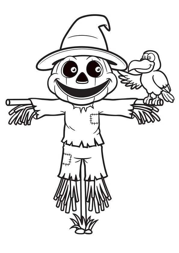 Dibujos de Kawaii Halloween para Colorear