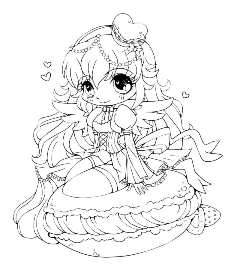 Dibujos de Kawaii Halloween para Colorear