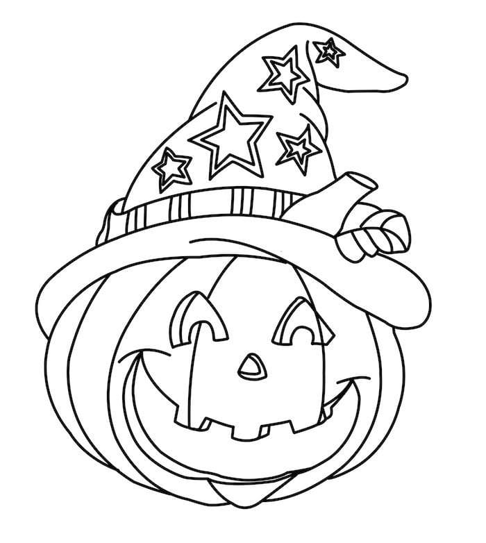 Dibujos de Kawaii Halloween para Colorear