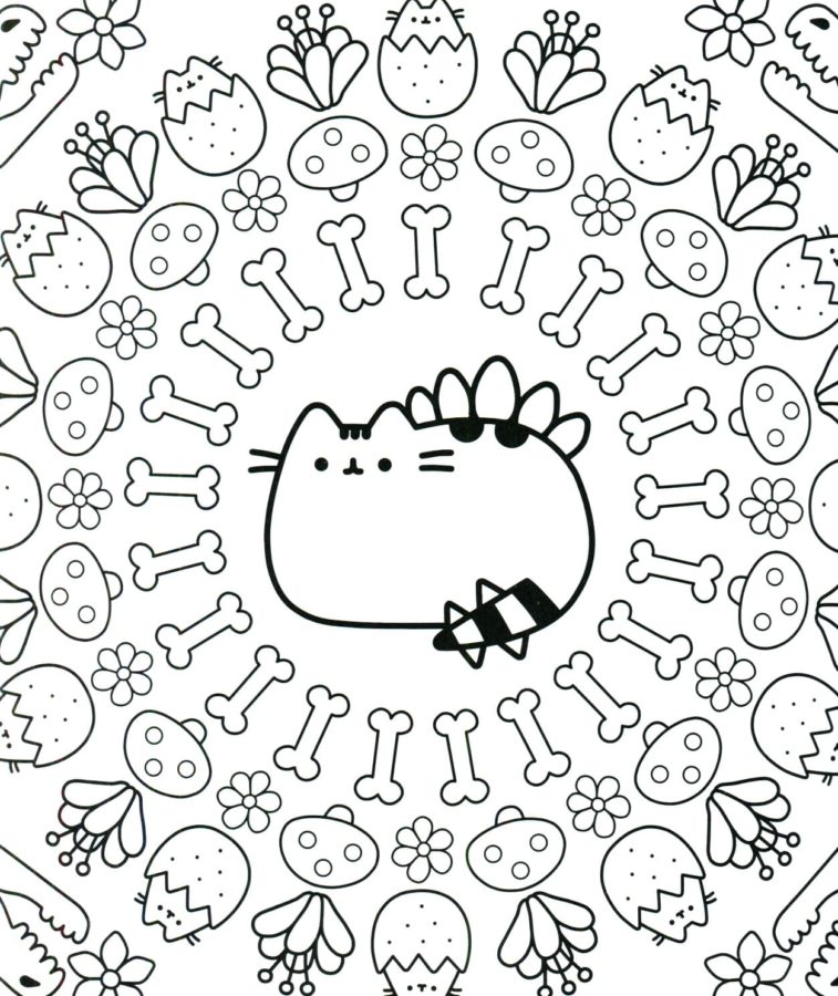 Dibujos de Kawaii Halloween para Colorear