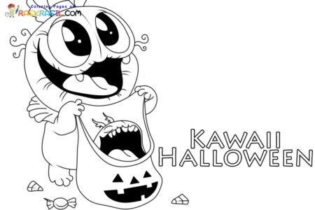 1665156254 Dibujos de Kawaii Halloween para Colorear