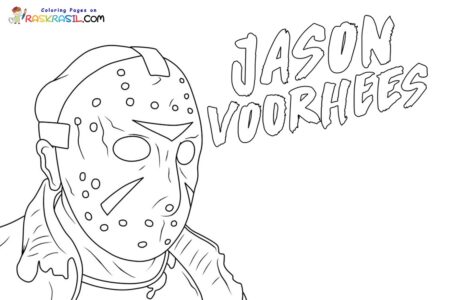 1665156710 Dibujos de Jason Voorhees para Colorear