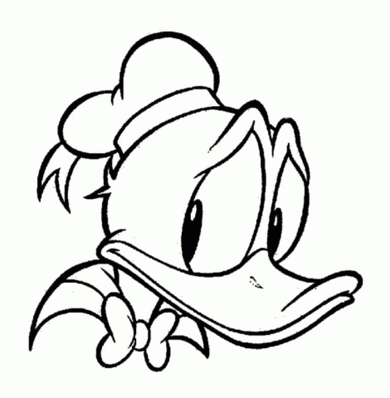 Dibujos de Pato Donald para Colorear