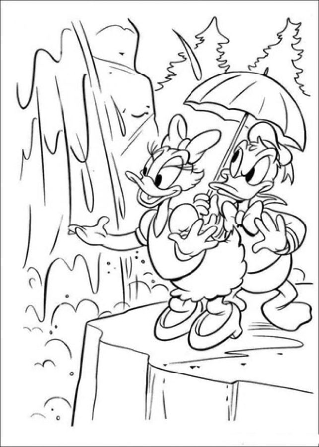 Dibujos de Pato Donald para Colorear